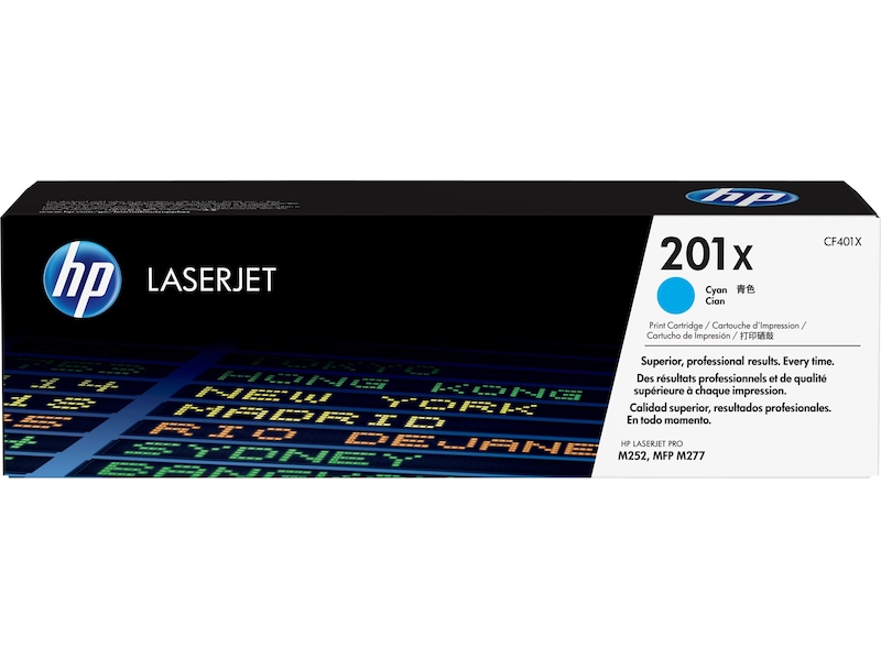 HP Toner 201X Cyan Lasertoner