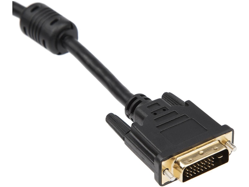 DVI till HDMI kabel 2m (svart) Skärmkablar