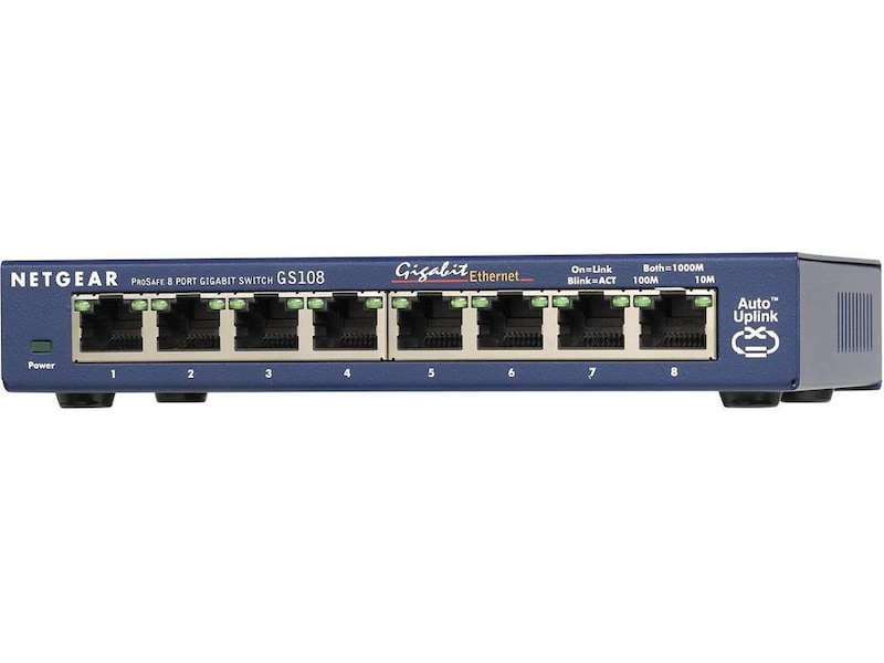 Netgear GS108GE switch Switchar