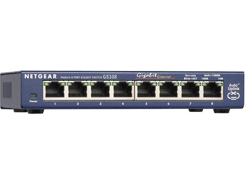 Netgear GS108GE switch Switchar