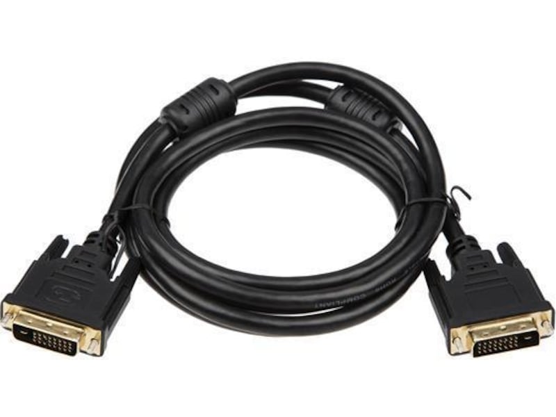 DVI-D kabel 3m (svart) Skärmkablar