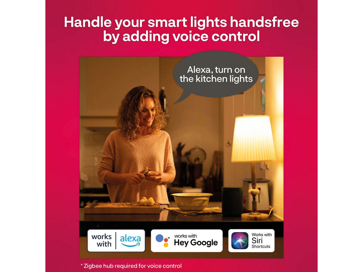 Innrstartpaket GU10 färg LED-lampor & glödlampor