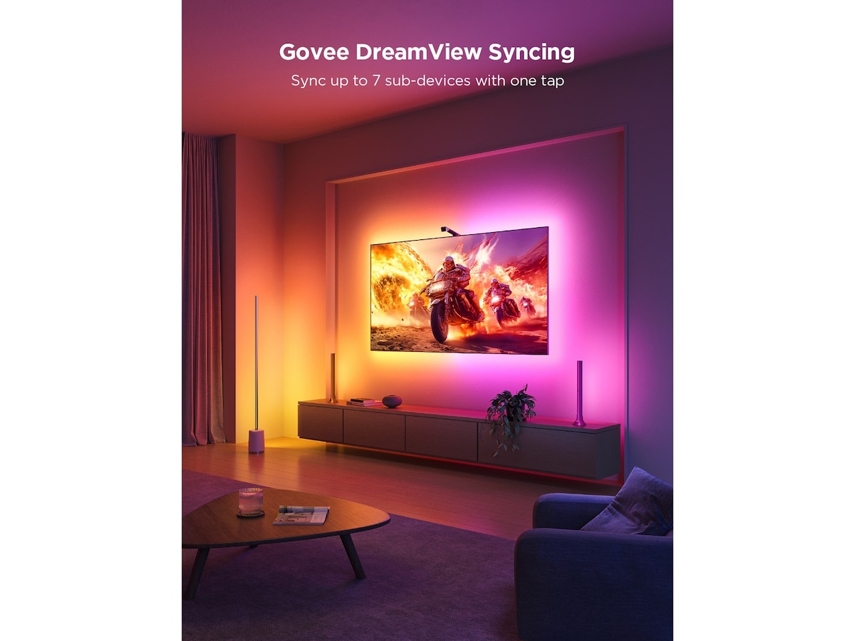 Govee Envisual TV Backlight (75" - 85") Led strips & underhållning