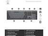 Logitech MX Mechanical Wireless Linear (graphite) Tangentbord