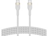 Belkin USB-C till USB-C kabel 1m (vit) USB-kablar