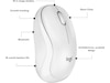 Logitech M240 Trådlös Mus (off-white) Mus
