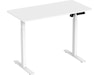 Ergonomiskt höj-/sänkbord 120cm (vit) Skrivbord