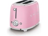 Smeg TSF01PKEU Brödrost för 2 skivor (rosa) Brödrostar