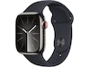 Apple Watch Series 9 GPS + LTE 41mm Rostfritt stål (grafit) Smartwatches