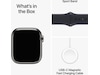 Apple Watch Series 9 GPS + LTE 41mm Rostfritt stål (grafit) Smartwatches