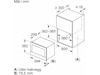 Bosch Serie 8 BFL7221B1 Mikrovågsugn (svart) Mikrovågsugn