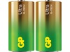 GP Ultra Alkaline C/LR14 batteri, 2-pk Batterier för allmänt bruk
