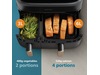 Philips Dual Basket Airfryer 9L NA352/00 (grå/koppar) Airfryer
