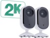 Arlo Essential 2 2K övervakningskamera 2-pack Övervakningskamera