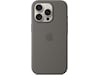 Apple iPhone 16 Pro Silikonskal (granitgrå) Skydd