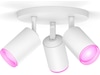 Philips Hue Fugato med 3 spotlights (vit) Taklampa