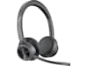 Poly Voyager 4320-M MS USB-C Headset med laddningsstativ Headset trådlöst