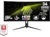 MSI 34" curved gamingskärm MAG 342CQR E2 Datorskärm