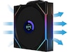 Lian Li UNI FAN TL Wireless LCD Reverse 3pk (svart) Fläkt