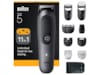 Braun Series 5 All-in-One grooming-set (grå) Hårtrimmer