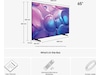 Samsung 65" Q6F QLED 4K Smart TV (2025) 60 - 69 tums TV