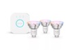 Philips Hue Essential WCA Startpaket (3x GU10 spot + Brygga) LED-lampor & glödlampor
