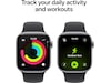 Apple Watch Series 11 GPS + LTE 42mm Aluminium (rymdgrå) Smartwatches