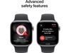 Apple Watch Series 11 GPS + LTE 42mm Aluminium (rymdgrå) Smartwatches