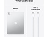 13-inch iPad Pro Wi‑Fi 512GB with standard glass - Silver Surfplattor