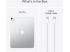 13-inch iPad Pro Wi‑Fi + Cellular 1TB with nano-texture glass - Silver Surfplattor
