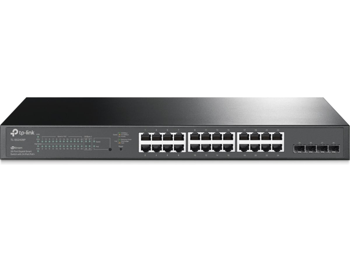 TP-Link TL-SG2428P PoE+ Switch 28P Switchar