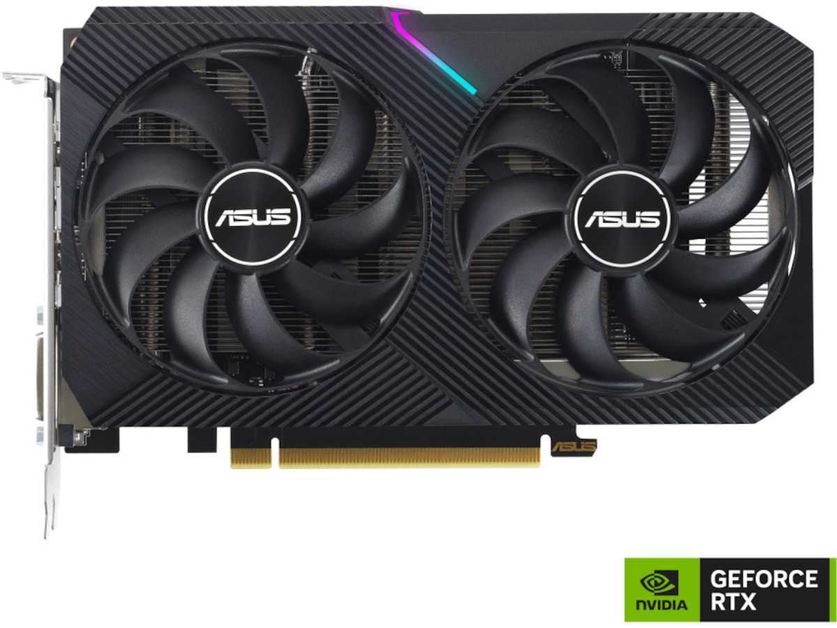 ASUS Dual GeForce RTX 3050 V2 OC Grafikkort
