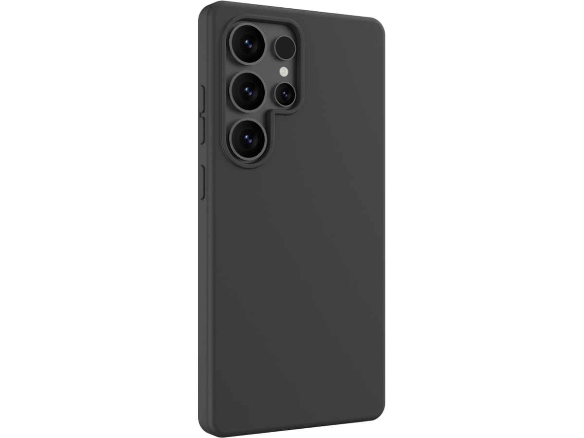 iiglo Galaxy S25 Ultra Silikonskal (svart) Skydd