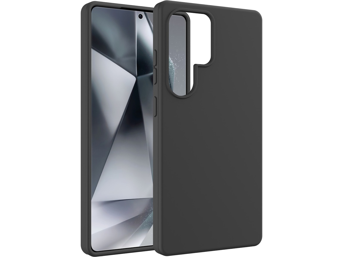 iiglo Galaxy S25 Ultra Silikonskal (svart) Skydd