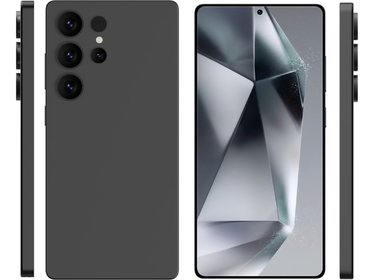 iiglo Galaxy S25 Ultra Silikonskal (svart) Skydd