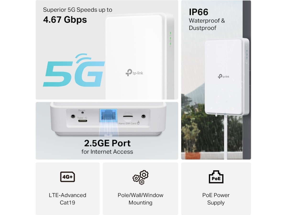TP-Link NE200-Outdoor 5G router Router