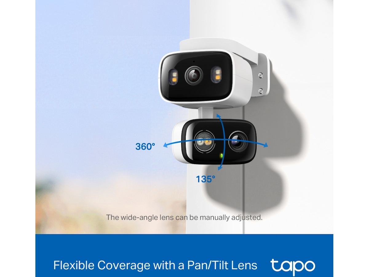 TP-Link Tapo C246D  Indoor/Outdoor Dual Lens övervakningskamera Övervakningskamera