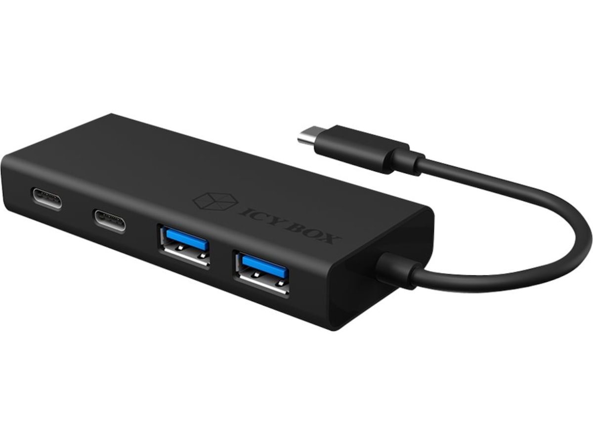 ICY BOX USB-C Hub Dockningsstation och USB-hub