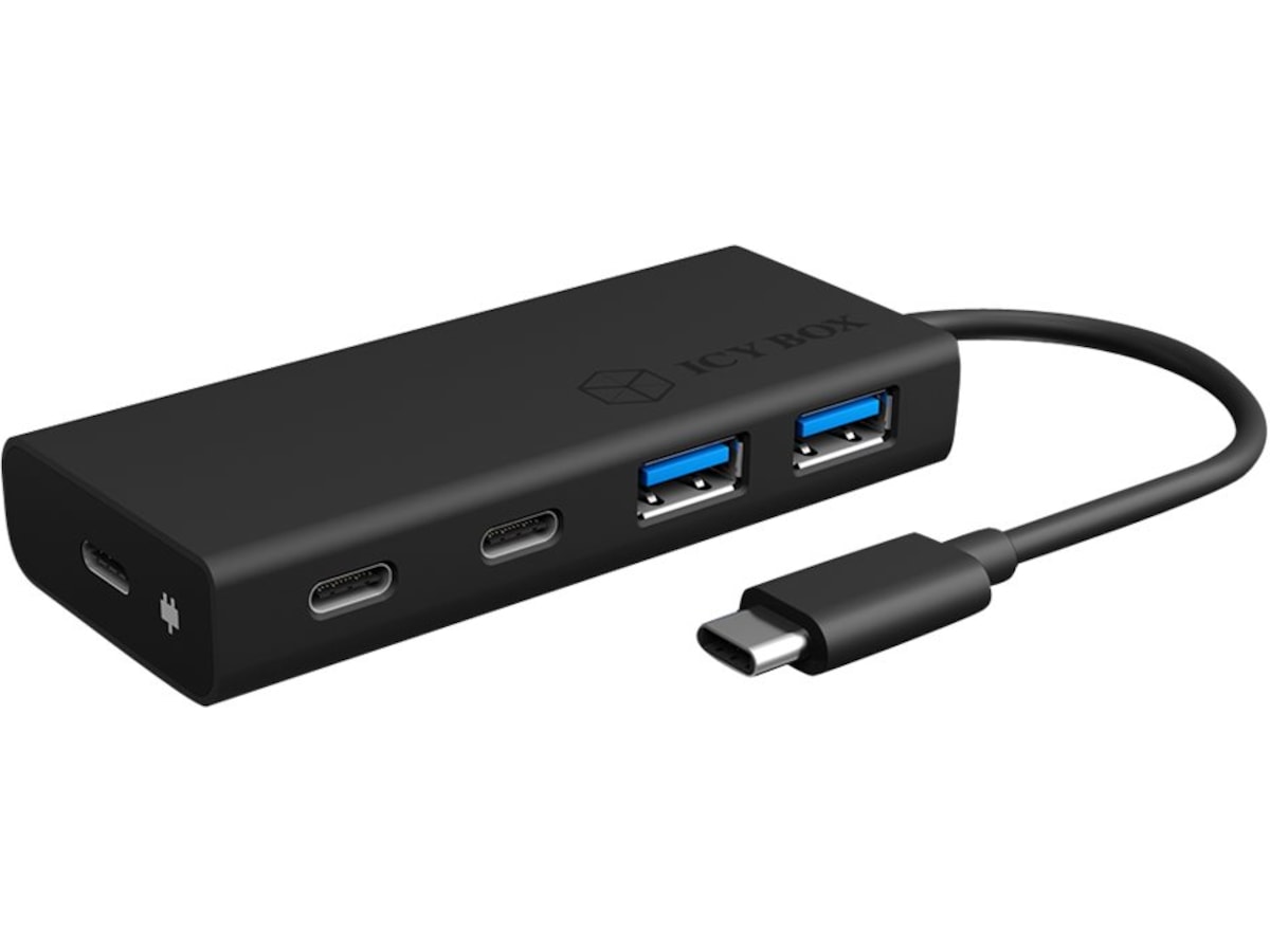 ICY BOX USB-C Hub Dockningsstation och USB-hub