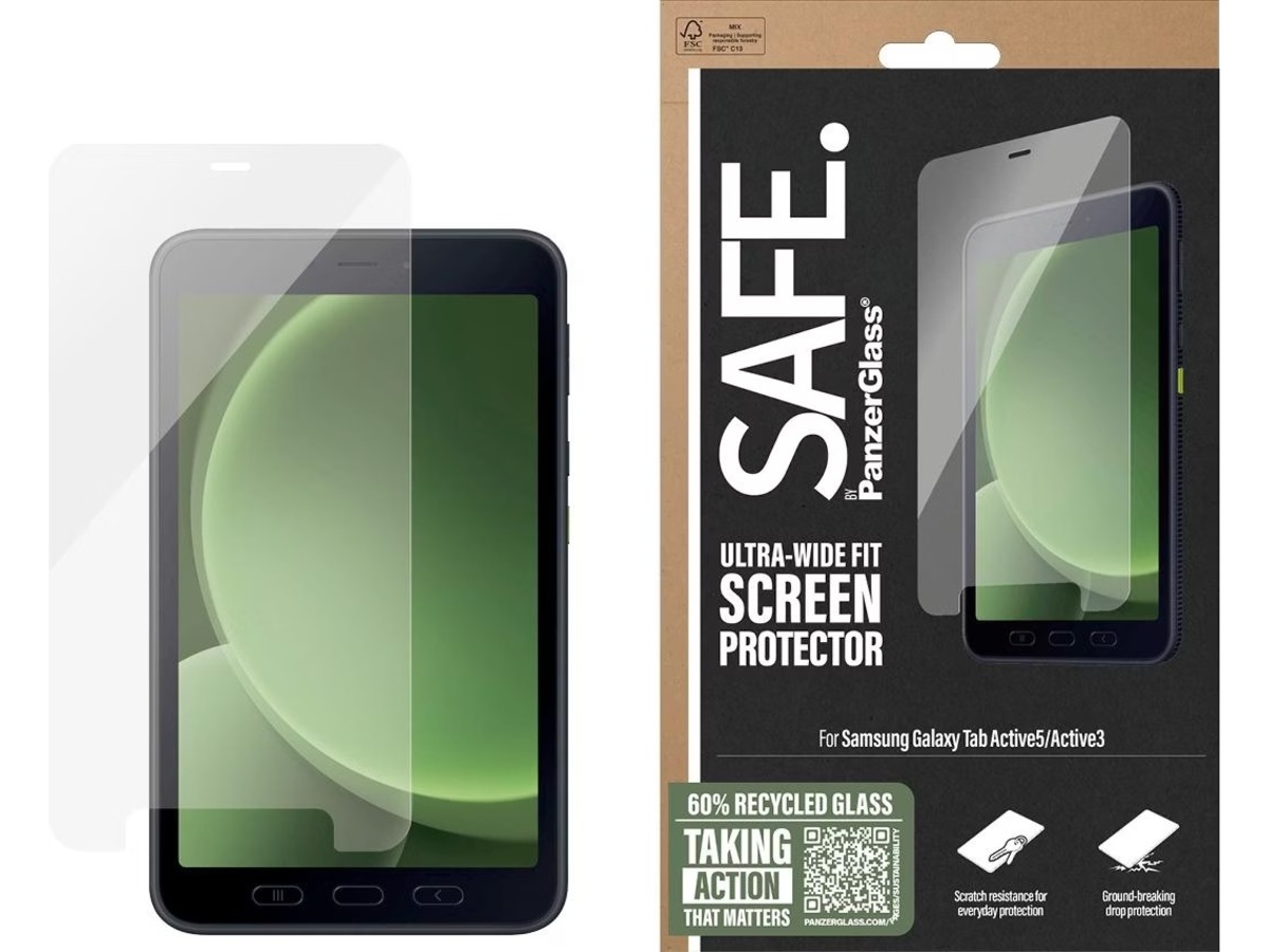 PanzerGlass SAFE. Galaxy Tab Active5 skärmskydd Skärmskydd surfplattor