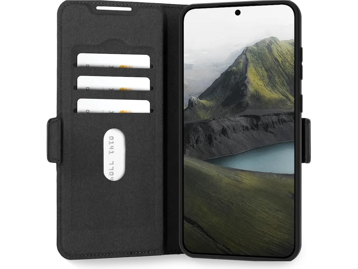 dbramante1928 Galaxy S25 FE Oslo Pro plånboksfodral (svart) Skydd