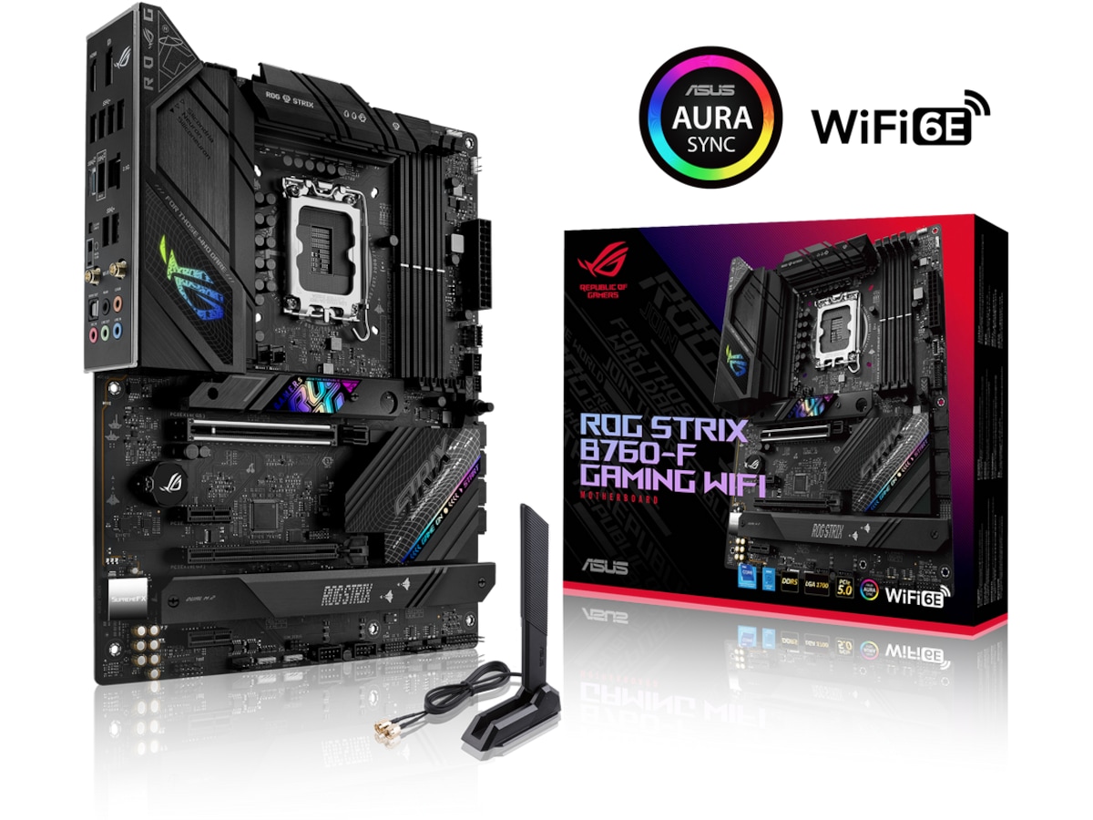 ASUS ROG STRIX B760-F GAMING WIFI Moderkort Intel Socket