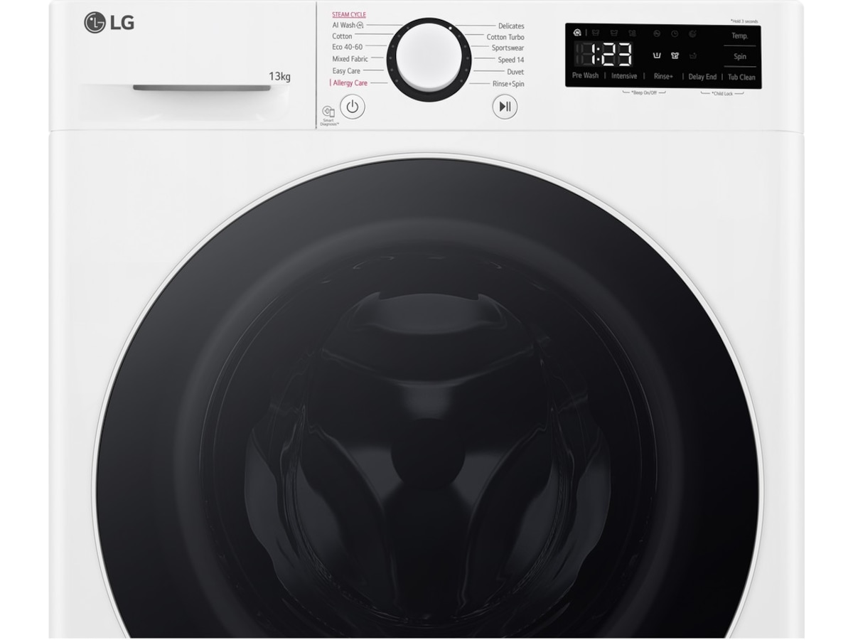LG 13KG Tvättmaskin F4Y5LYP0W Tvättmaskin
