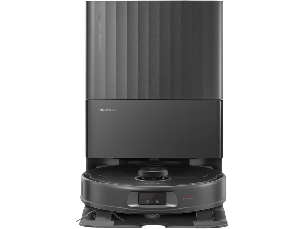 Roborock Qrevo MaxV Robotdammsugare (svart) Robotdammsugare