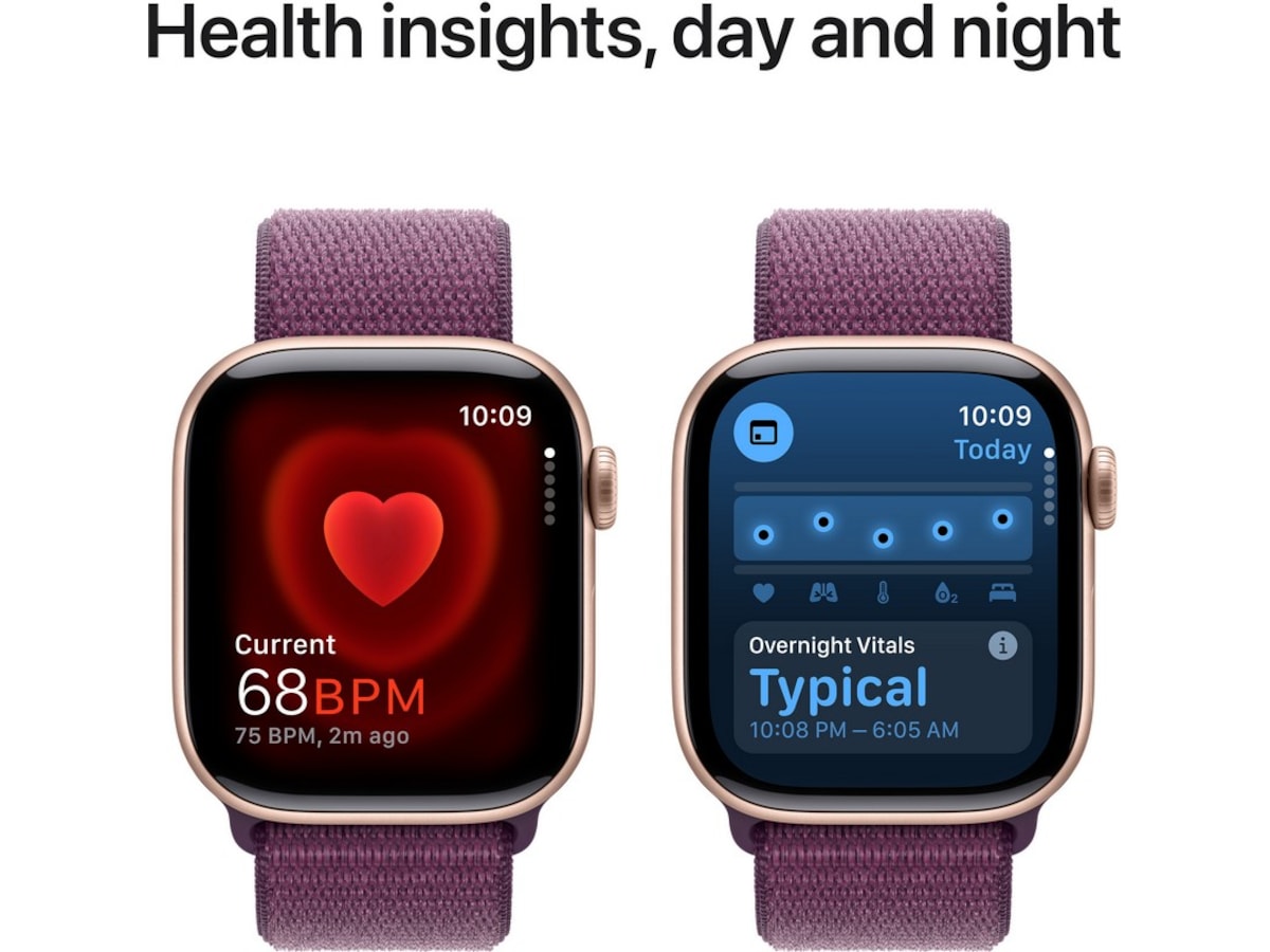 Apple Watch Series 10 GPS + LTE 42mm Aluminium (roséguld) Smartwatches