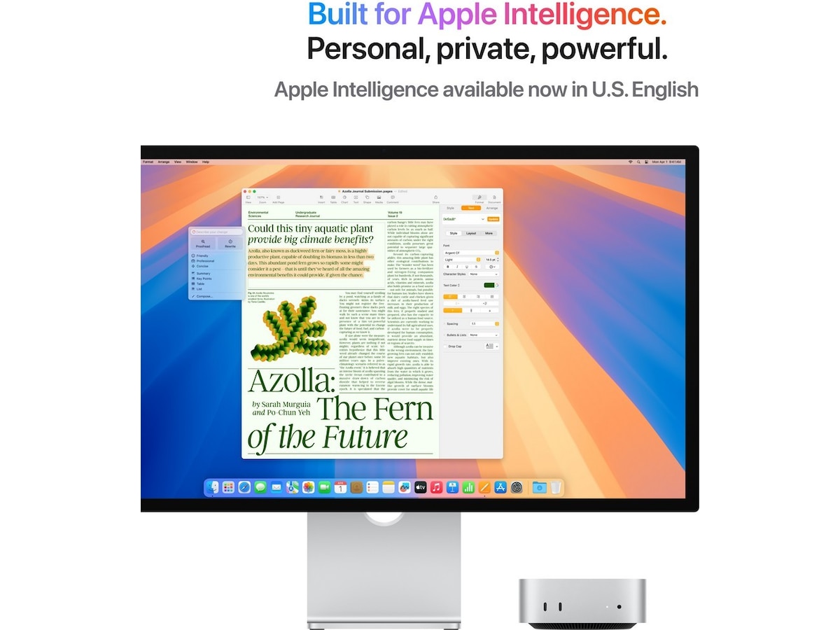 Mac Mini M4 (2024) 256GB Stationär dator