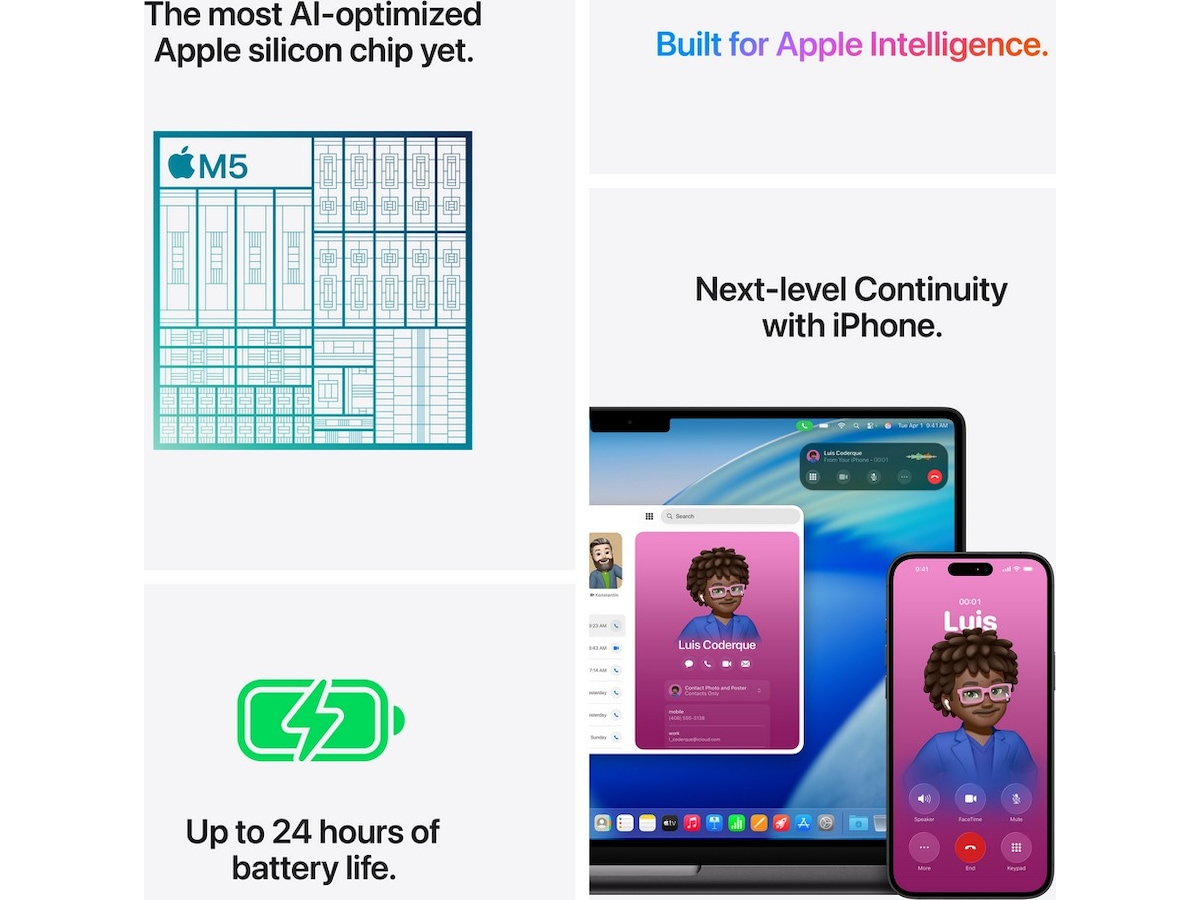 Macbook Pro 14 M5 (2025) 1TB (stellarsvart) Datorer - Bärbara / laptop