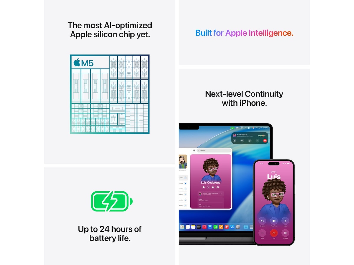 Macbook Pro 14 M5 (2025) 512GB (stellarsvart) Datorer - Bärbara / laptop