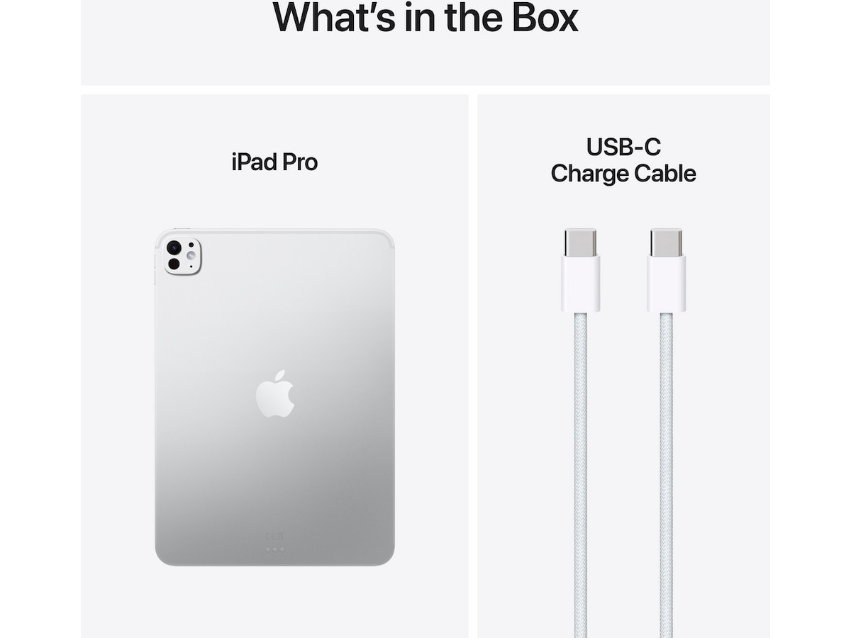 11-inch iPad Pro Wi‑Fi + Cellular 1TB with standard glass - Silver Surfplattor