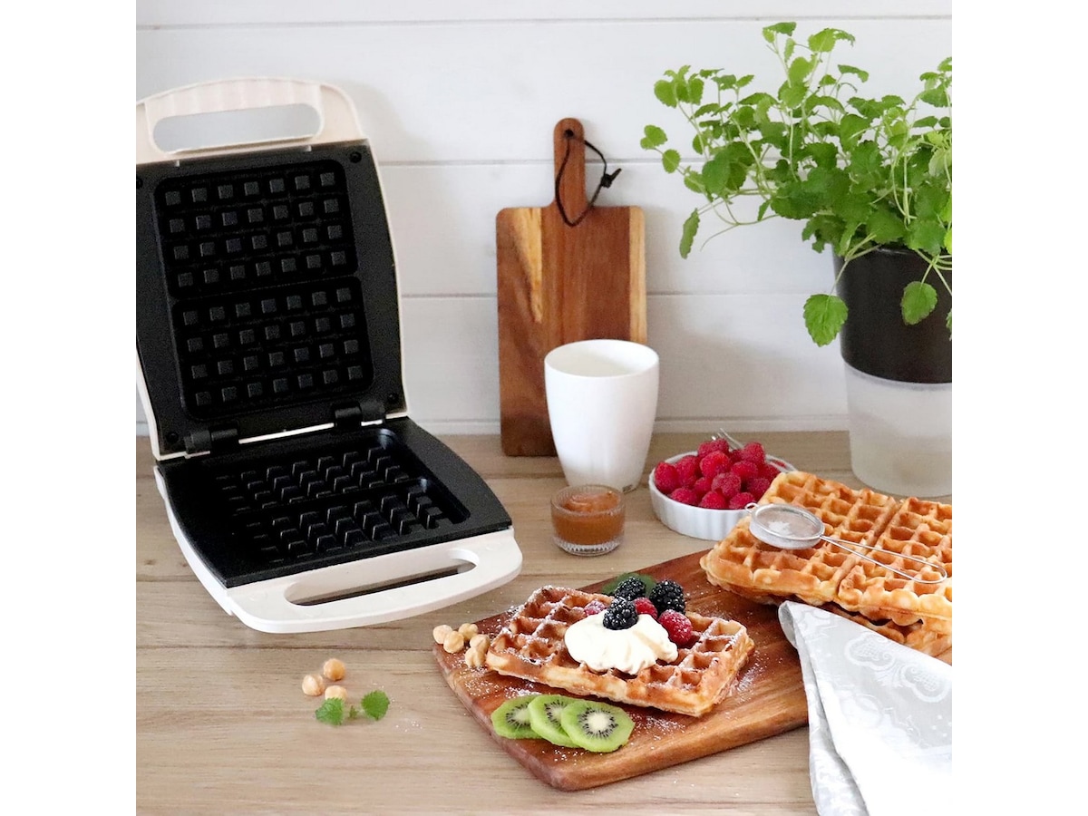 Åviken Våffeljärn Classic belgisk våffeljärn (vit) Våffeljärn